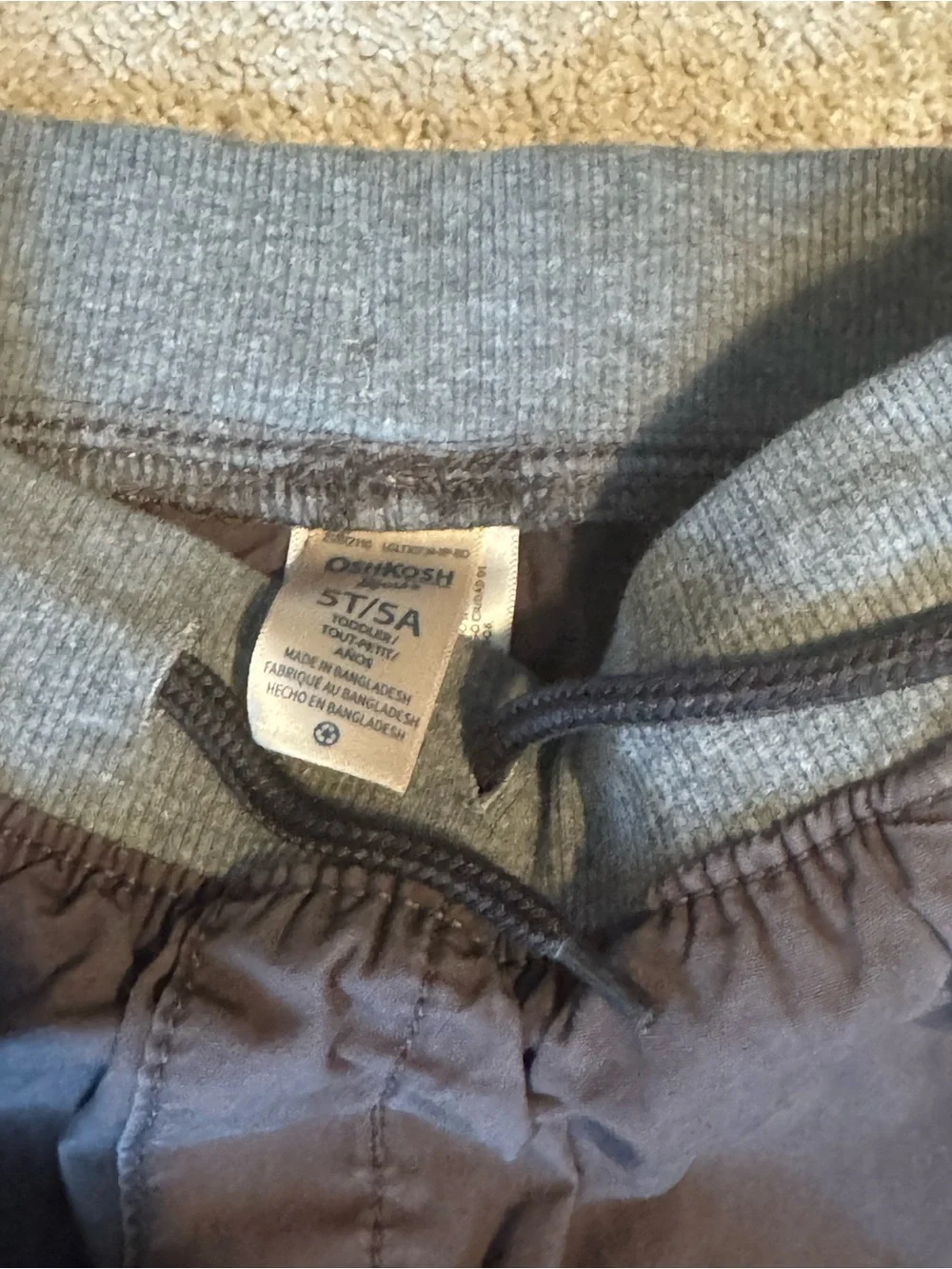 Carters 5T Boy Pants Set